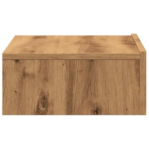 Tv-bord med LED-lys 60x35x15,5 cm kunsteg