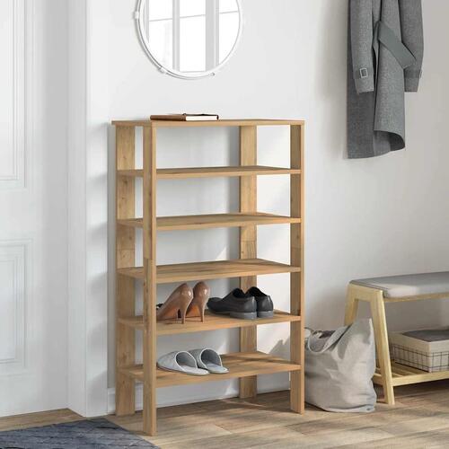 Skoreol 61x32x105 cm konstrueret træ kunsteg