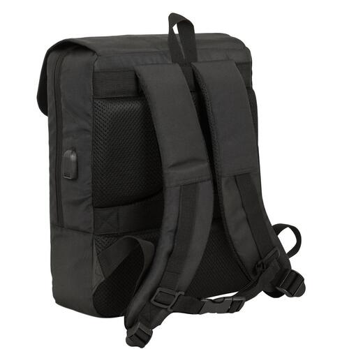 Laptop rygsæk F.C. Barcelona Premium Sort 29 x 39 x 12 cm