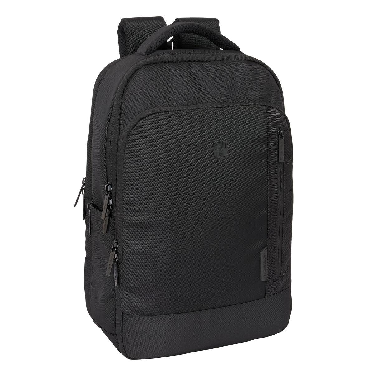 Laptop rygsæk F.C. Barcelona Premium Sort 29 x 44 x 15 cm