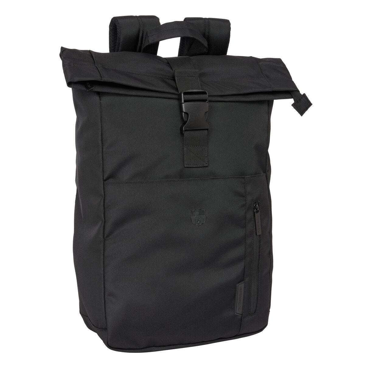 Laptop rygsæk F.C. Barcelona Premium Sort 28 x 42 x 13 cm