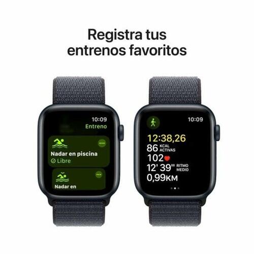 Smartwatch Apple Watch SE GPS 44mm Sort 44 mm