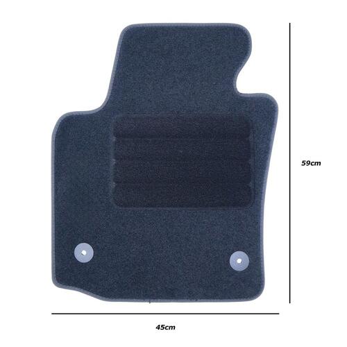 Bil gulvmåtte sæt OCC Motorsport OCCST0015LOG Seat Leon Mk2 5 Dele