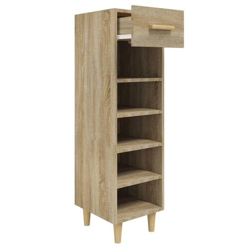 Skoreol 30x35x105 cm konstrueret træ sonoma-eg