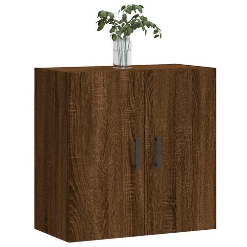 Vægskab 60x31x60 cm konstrueret træ brun egetræsfarve