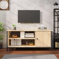 Tv-bord 100x40x45 cm konstrueret træ sonoma-eg