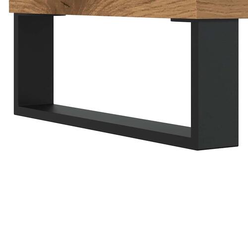 Sofabord 90x49x45 cm konstrueret træ kunsteg