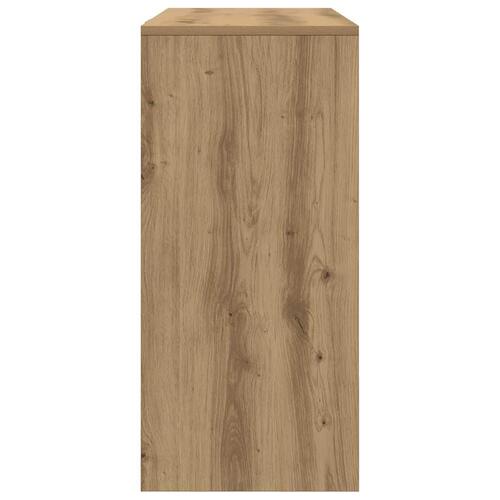 Skrivebord 102,5x35x75 cm konstrueret træ kunsteg