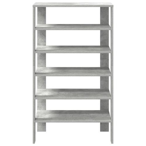 Skoreol 61x32x105 cm konstrueret træ betongrå