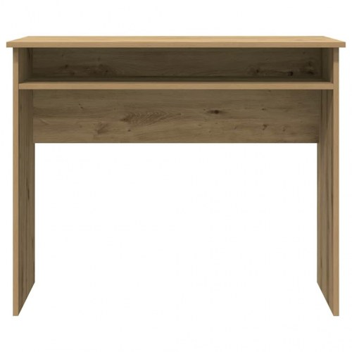 Skrivebord 90 × 50 × 74 cm i konstrueret træ - kunsteg