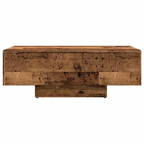 Sofabord i konstrueret træ - 85 × 55 × 31 cm, antikt træ
