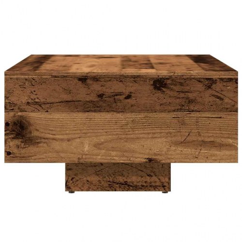 Sofabord i konstrueret træ - 85 × 55 × 31 cm, antikt træ