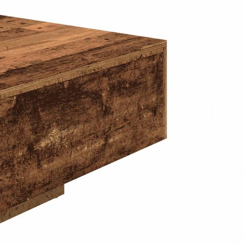 Sofabord i konstrueret træ - 85 × 55 × 31 cm, antikt træ