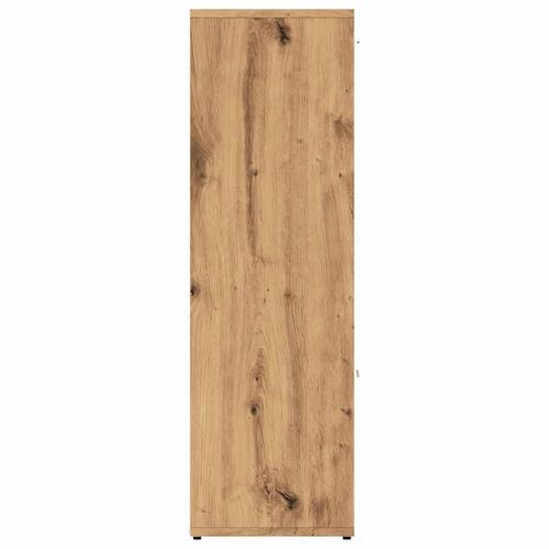 Bogreol 90x28x90 cm konstrueret træ kunsteg