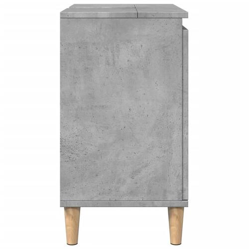 Underskab til håndvask 58x33x60 cm konstrueret træ betongrå