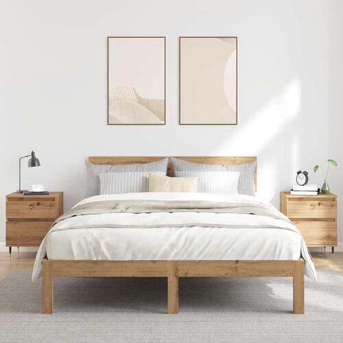Sengeborde 2 stk. 40x35x50 cm kunsteg