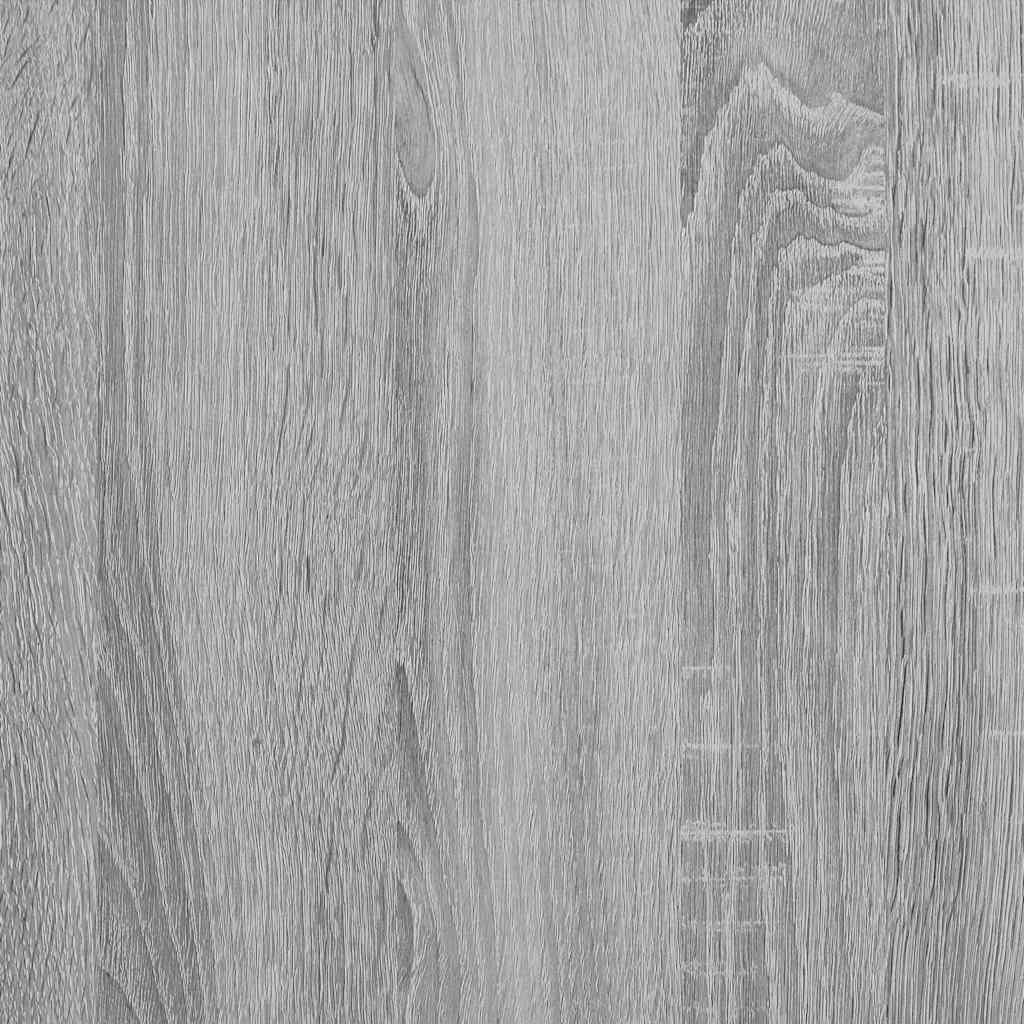 Væghængt badeværelsesskab 100x25x40 cm konstrueret træ