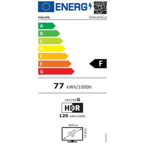 Smart TV Philips 55PML8709 4K Ultra HD 55" LED