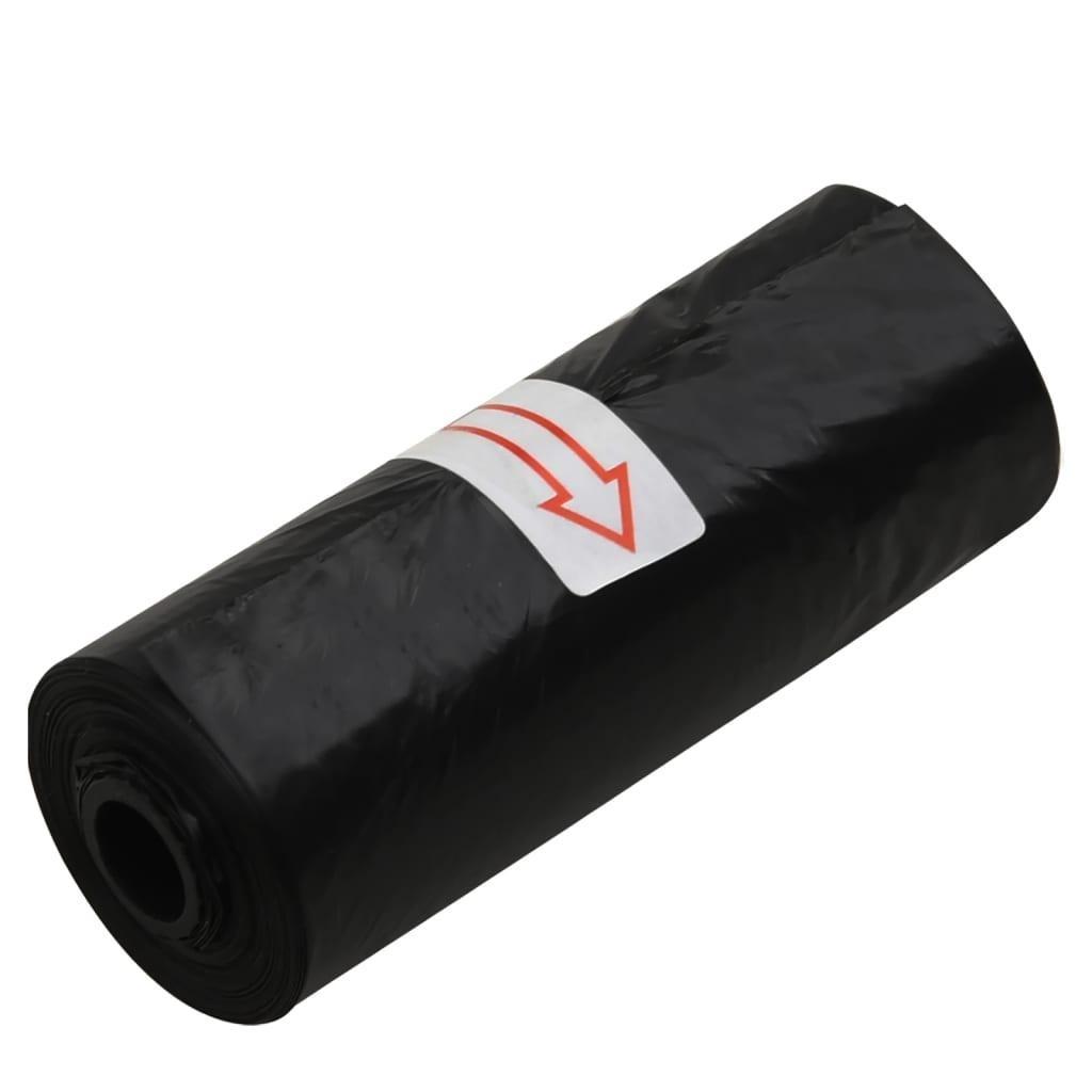 Hundeposer 750 stk. 30x20 cm PE sort billede