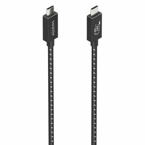 USB-kabel Aisens A156-0867 Sort 1 m