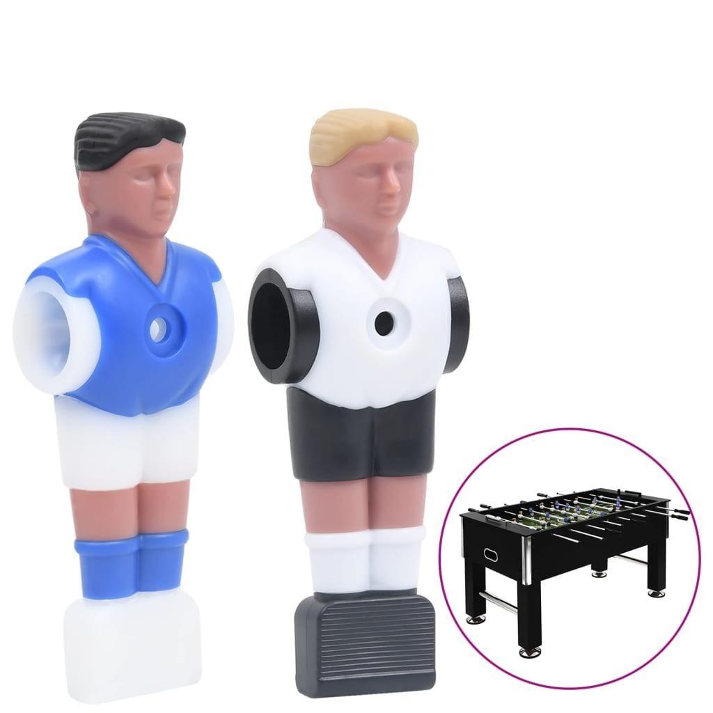 Spillerfigurer til bordfodbold til 15,9 mm stang 22 stk. billede
