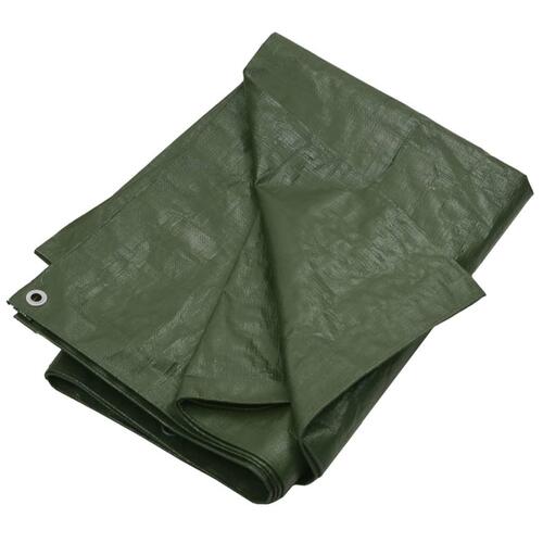 Presenning 3x4 m 180 g/m² HDPE grøn