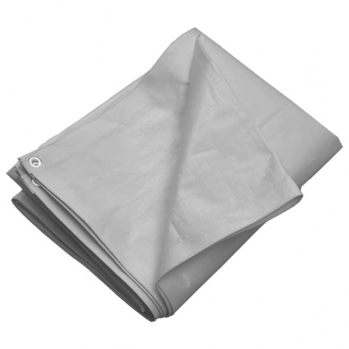 Presenning 3x6 m 260 g/m² HDPE grå