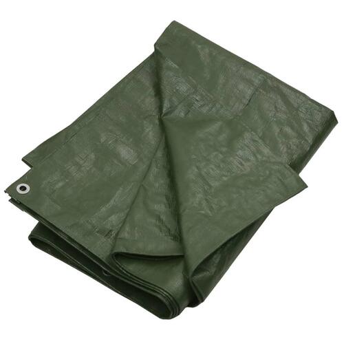 Presenning 3x3 m 180 g/m² HDPE grøn