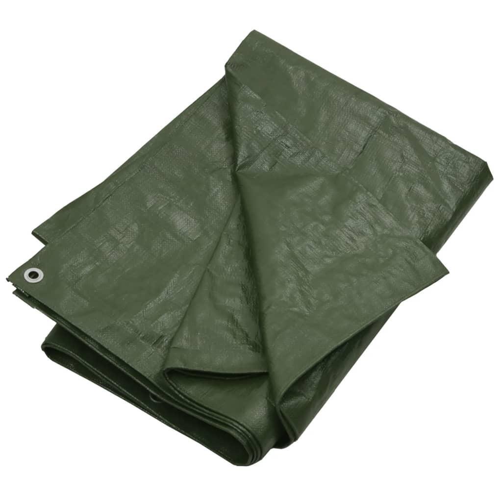 Presenning 3x5 m 180 g/m² HDPE grøn
