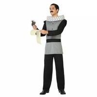 Kostume til voksne Th3 Party Sort (4 Dele) XL