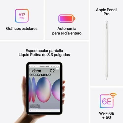 Tablet Apple MXPN3TY/A Grå 128 GB