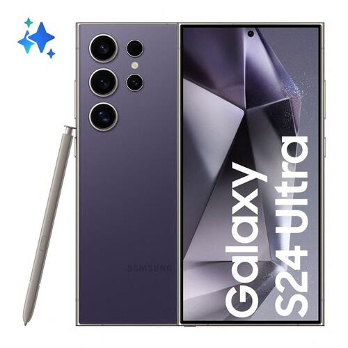 Smartphone Samsung Galaxy S24 Ultra 6,8" SNAPDRAGON 8 gen 3 12 GB RAM 1 TB Titanium Lilla