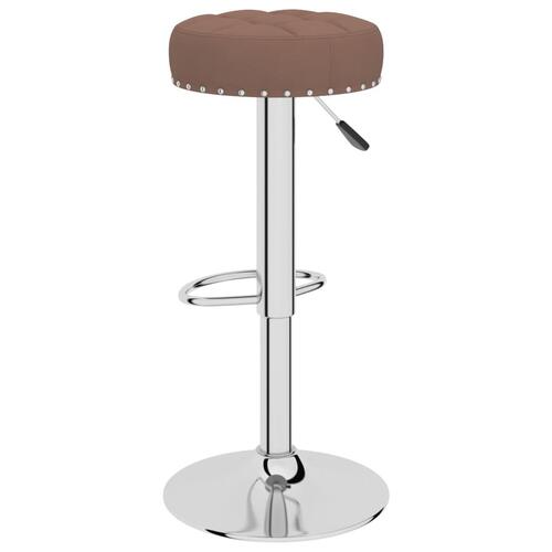 Barstole 2 stk. stof brun