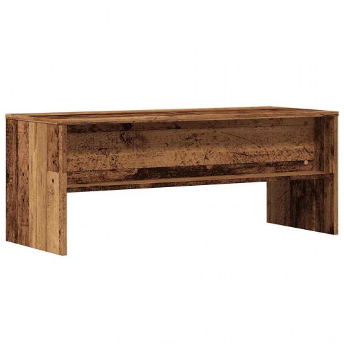Tv-bord 100×40×40 cm i konstrueret træ - antikt træ
