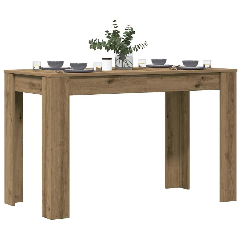 Spisebord artisan eg 120x60x76 cm konstrueret træ