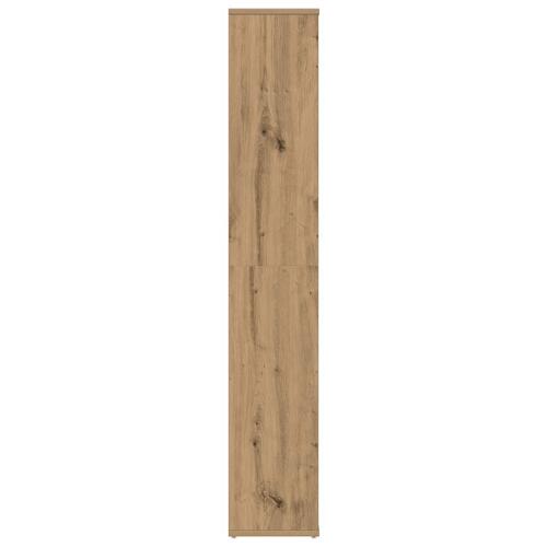 Rumdeler/bogreol 100x24x140 cm konstrueret træ artisan eg