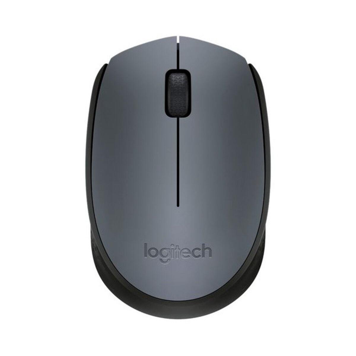 Mus Logitech M170 1000 dpi Trådløst Sort