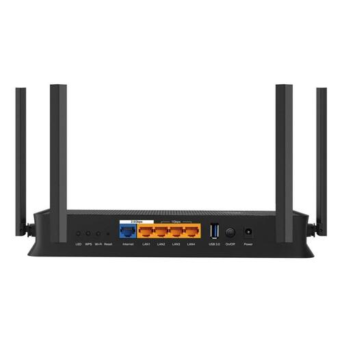 Router TP-Link BE3600 Sort RJ45 Ethernet LAN