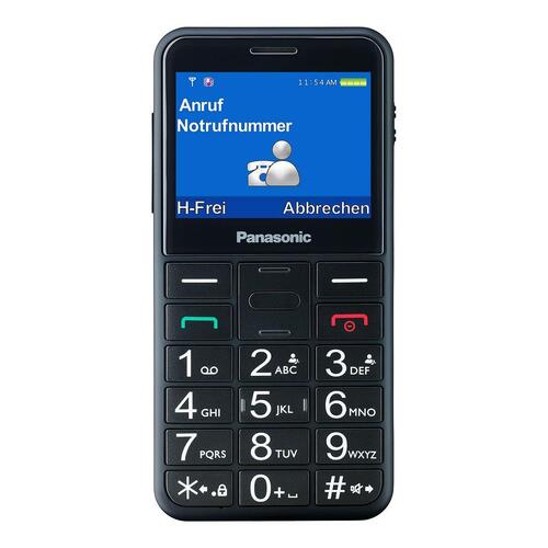 Mobiltelefon Panasonic KX-TU155EXBN 2,4" Sort