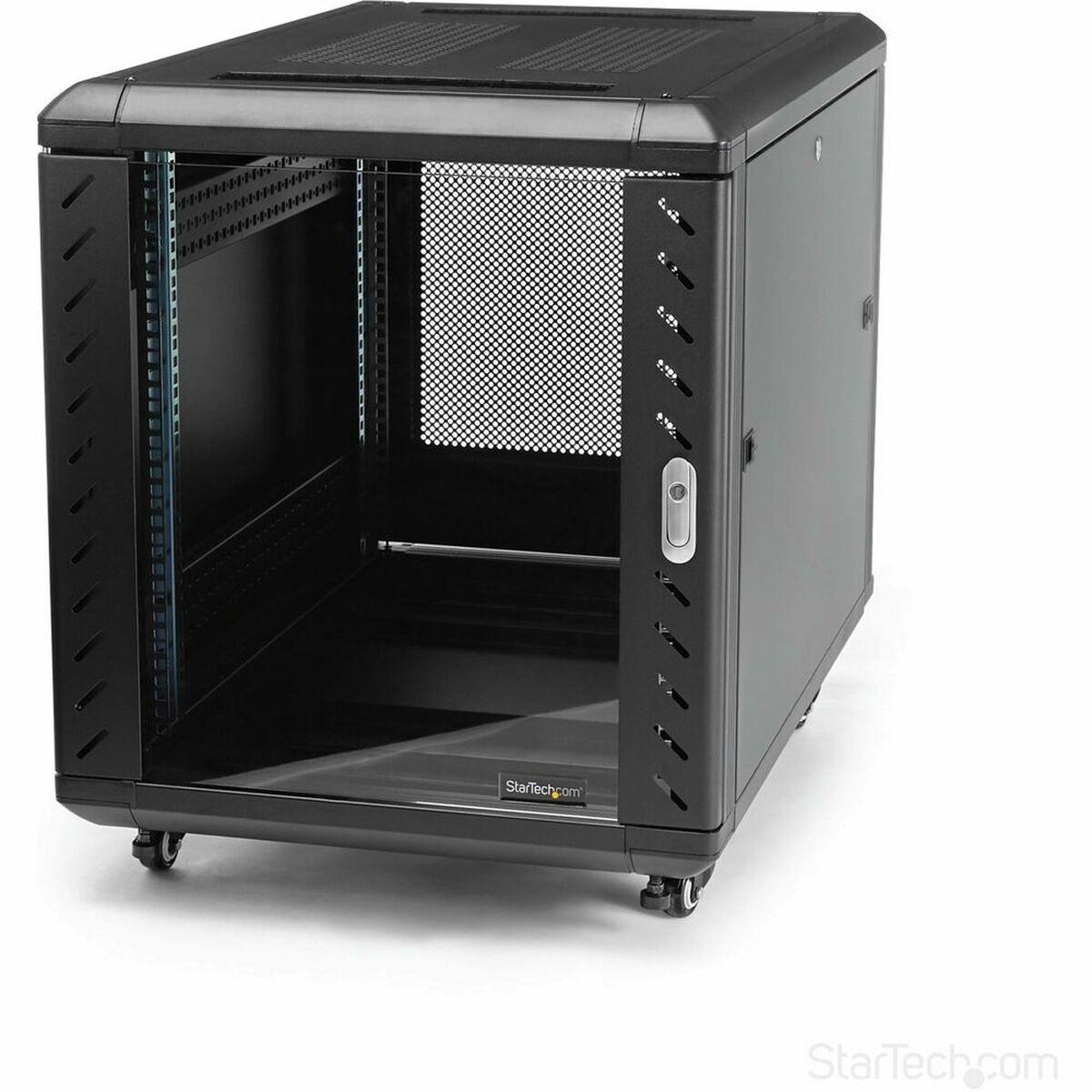 Vægmonteret rack kabinet Startech RK1236BKF