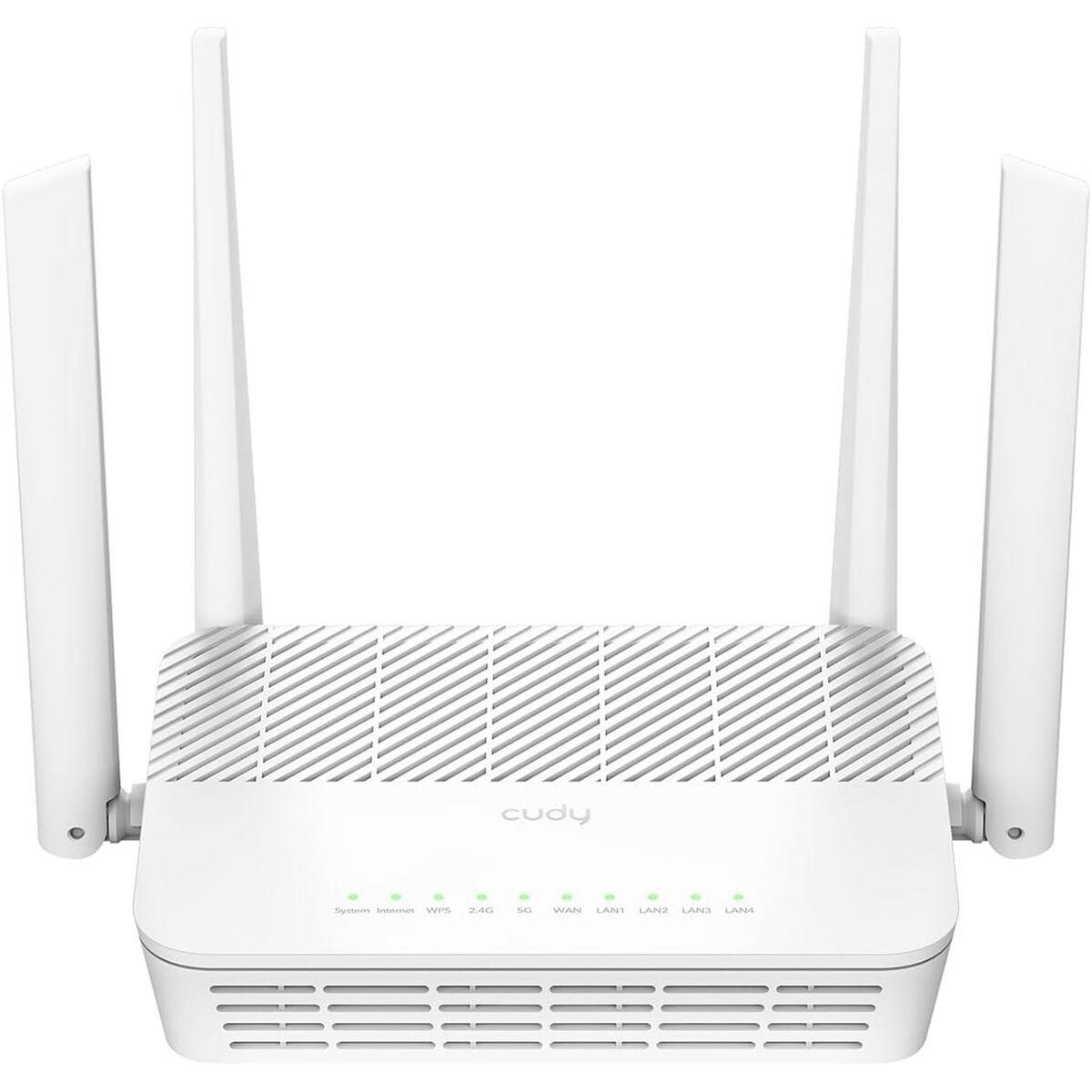 Router Cudy WR3000S Hvid RJ45 Ethernet LAN Wi-Fi