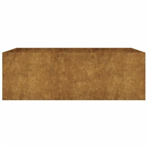 Højbed 120x80x40 cm cortenstål (OUTLET A)