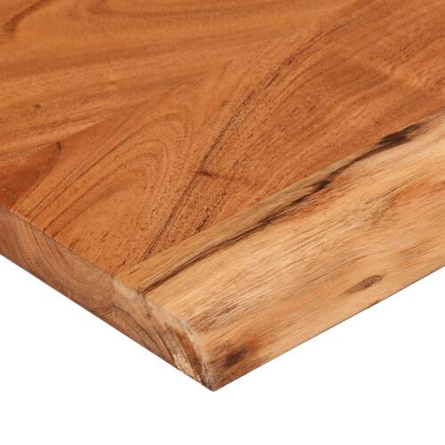 Bordplade 120x40x2,5 cm rektangulær massivt akacietræ