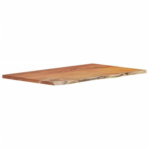 Bordplade til badeværelse 90x60x2,5 cm rektangulær akacietræ