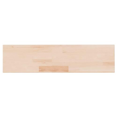Hyldeplade 80x20x4 cm ubehandlet massivt egetræ