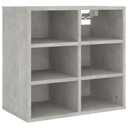 Skoreoler 2 stk. 52,5x30x50 cm betongrå
