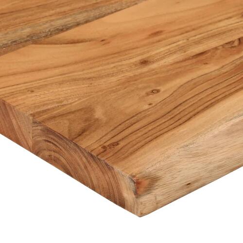 Bordplade 90x40x2,5 cm rektangulær massivt akacietræ