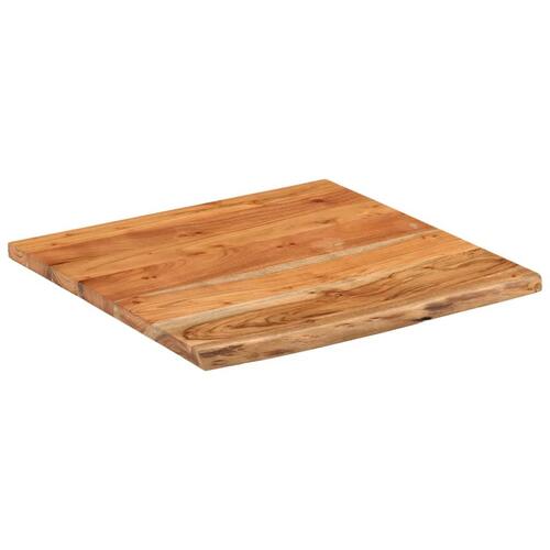 Bordplade til badeværelse 60x60x2,5 cm firkantet akacietræ