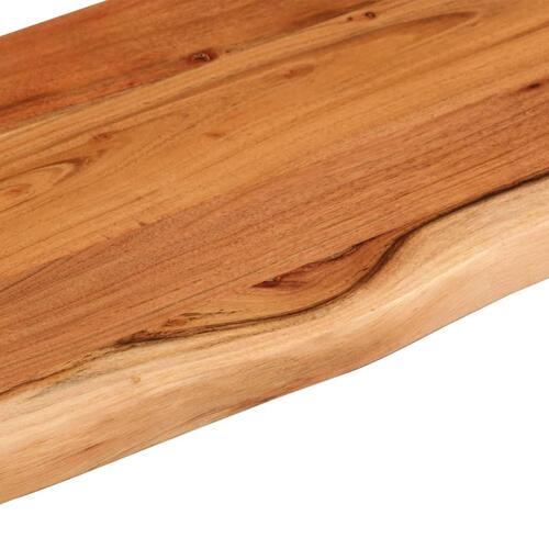 Væghylde 60x20x3,8 cm rektangulær massivt akacietræ