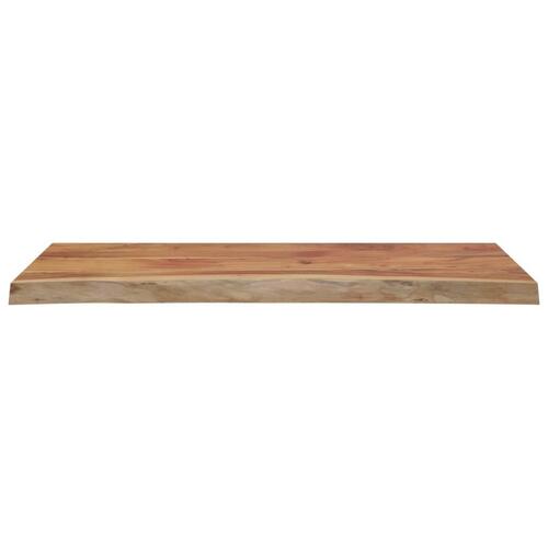 Bordplade 100x40x2,5 cm rektangulær massivt akacietræ